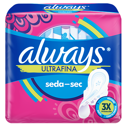 Always Ultrafina Flujo Moderado Seca -CL
