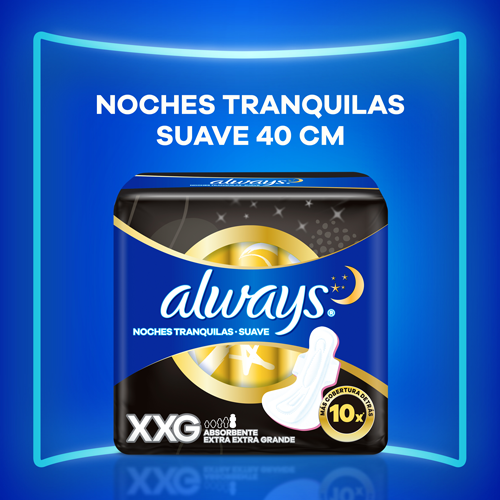 Always Noches Tranquilas Suave XXG- MX