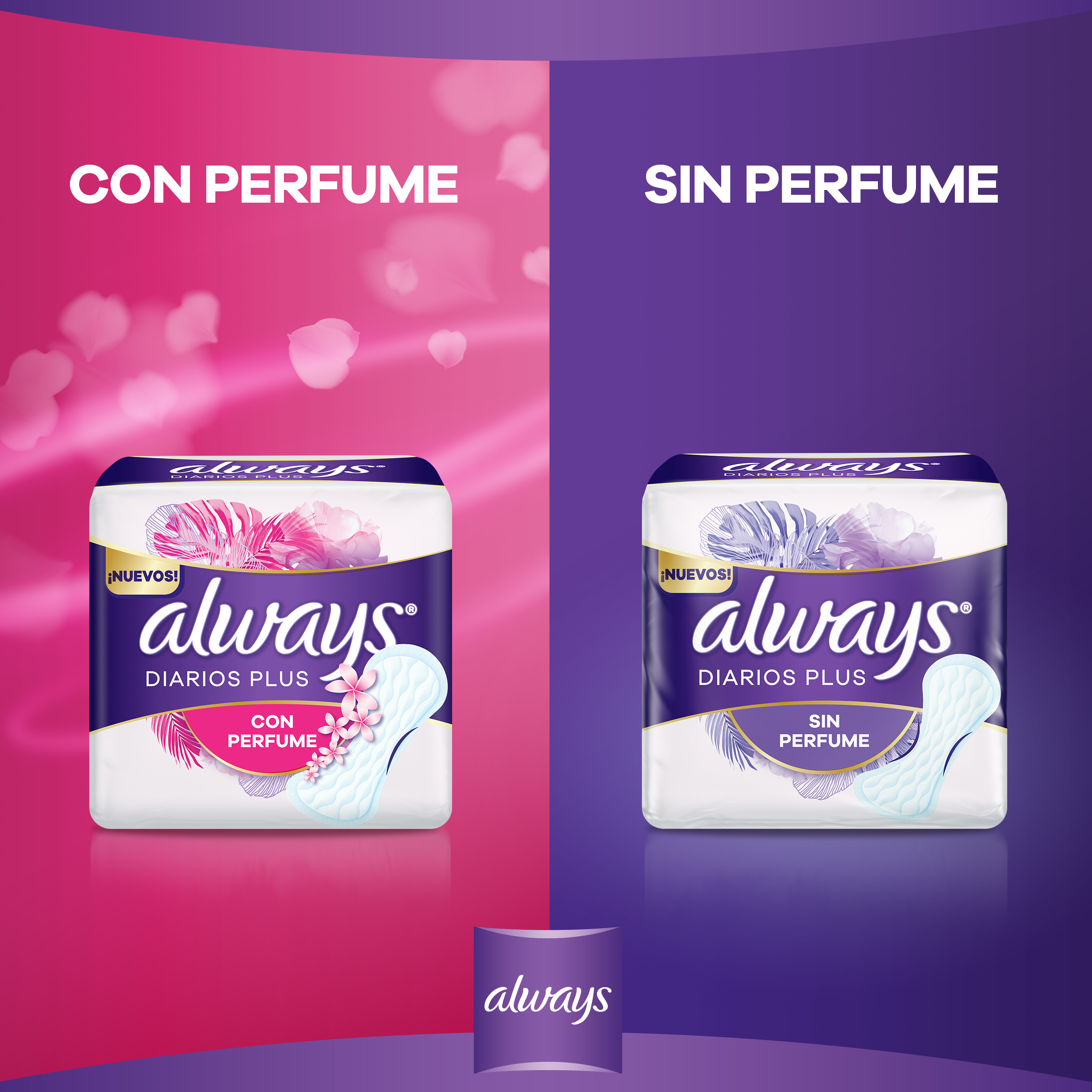 Protectores Diarios Always Sin Perfume
