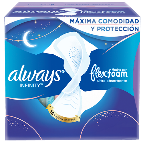 Always Infinity Noche Toallas Higiénicas