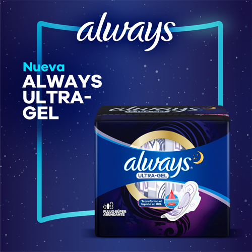 Always Ultra-Gel Noche Suave