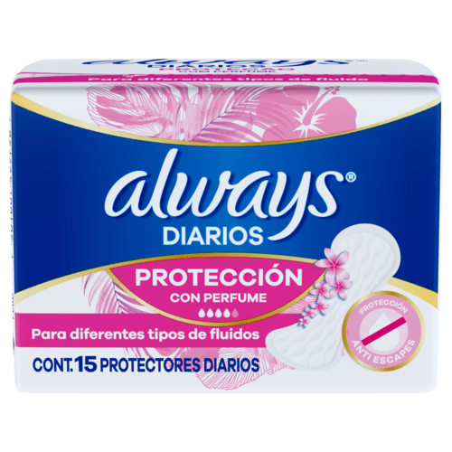 Always, Protección Con Perfume, Protector Diario