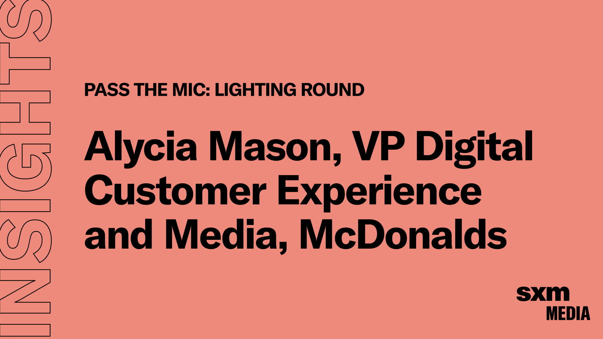 5832 Social Sharing Cards for Blog Posts r1 63 PTM Lightning Round- Alycia Mason, VP Digital Customer Experience and Media, McDonalds