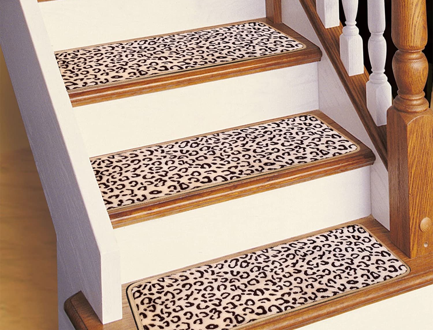 Seloom Stair Treads Carpet Non-Slip