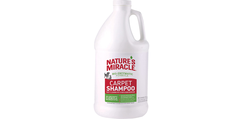 Nature’s Miracle Carpet Shampoo 64 Ounces, Deep-Cleaning Stain And Odor Remover