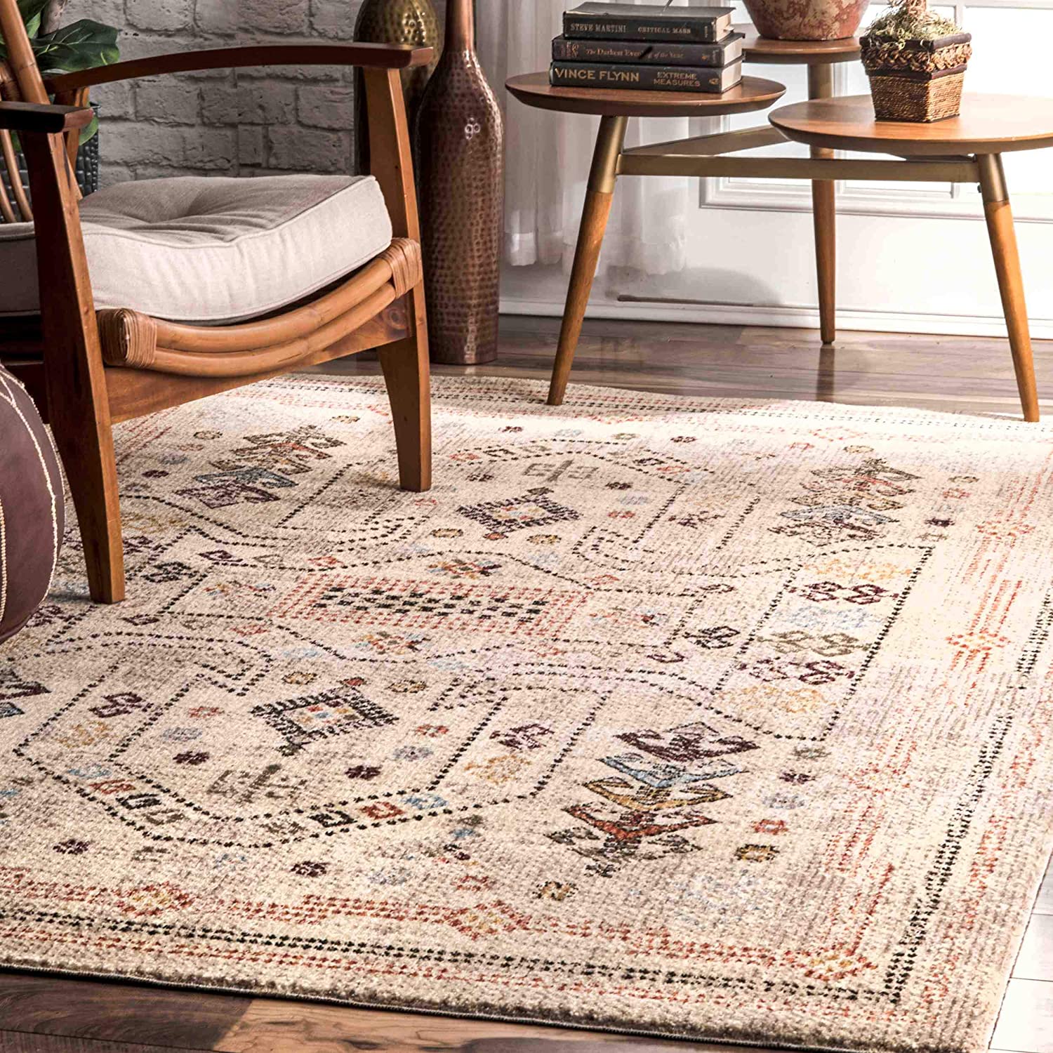 nuLOOM Jody Tribal Aztec Area Rug