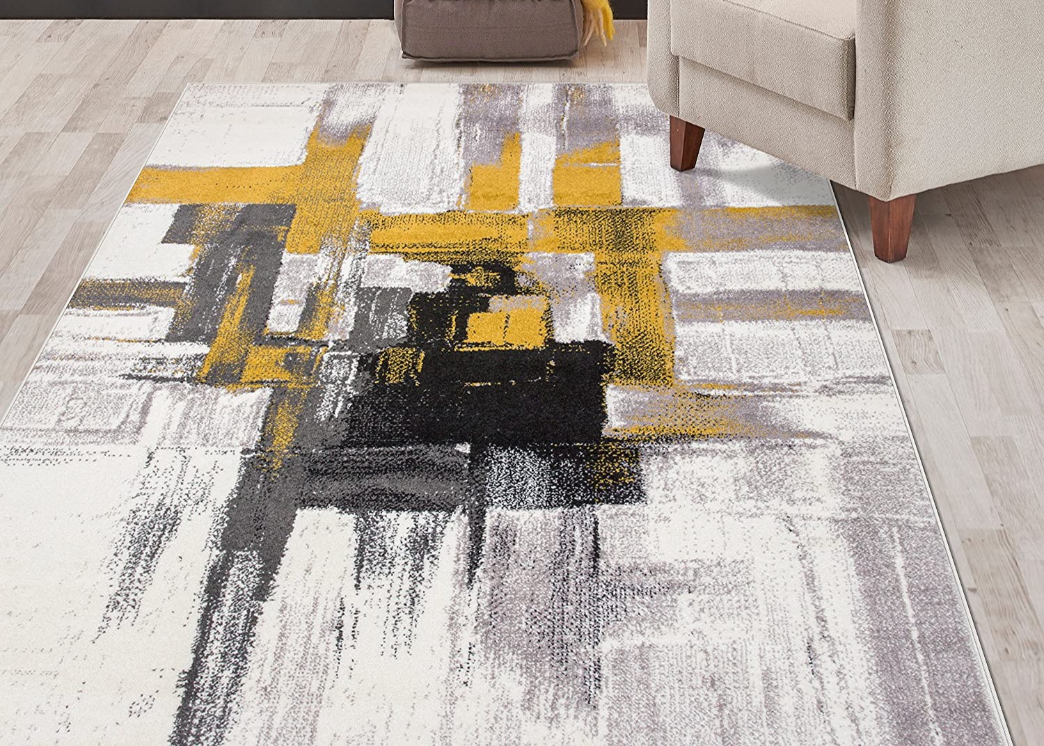 Contemporary Rugshop Modern Abstract Area Rug