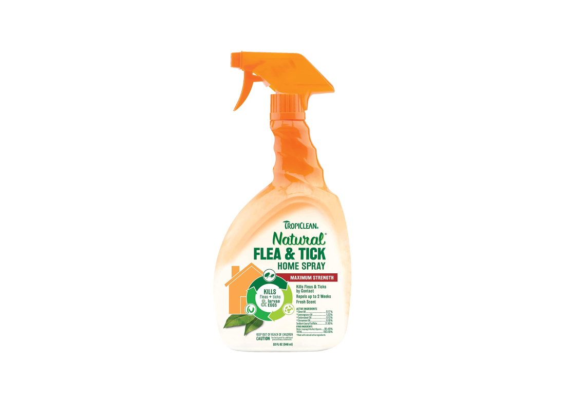 TropiClean Natural Flea & Tick Home Spray Treatment