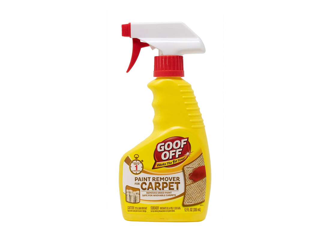 Goof Off FG910 Paint Remover Carpet Cleaner Solution