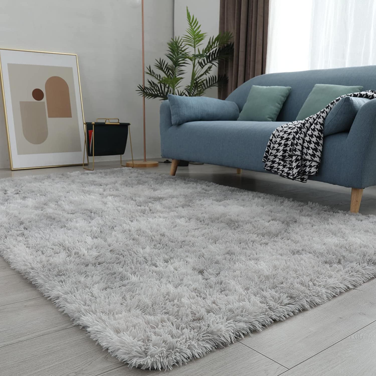 Cocowe Modern Fluffy Indoor Rug