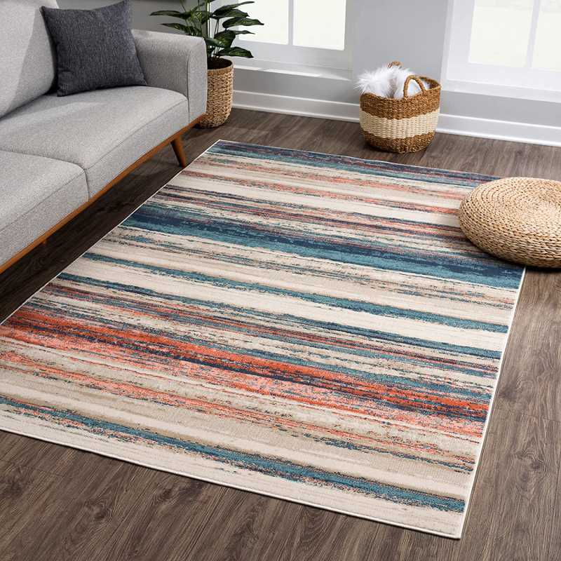 7 Modern Abstract Area Rugs for the Home