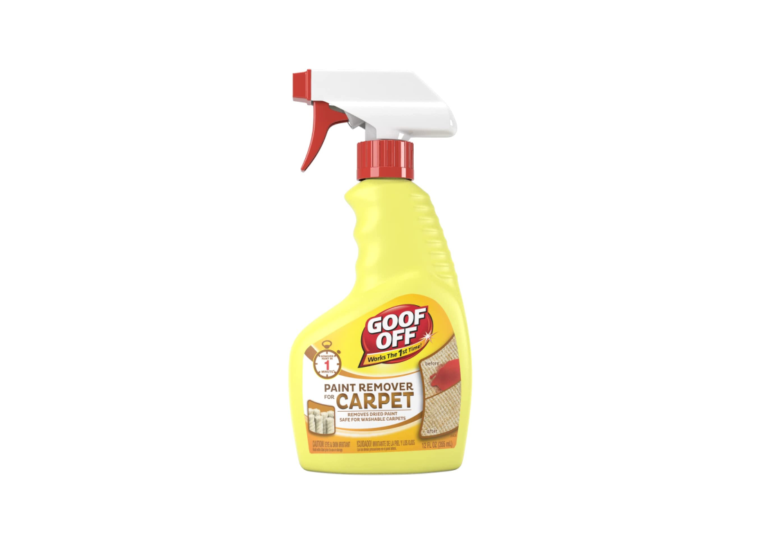 Goof Off FG910 Paint Remover Carpet Cleaner Solution