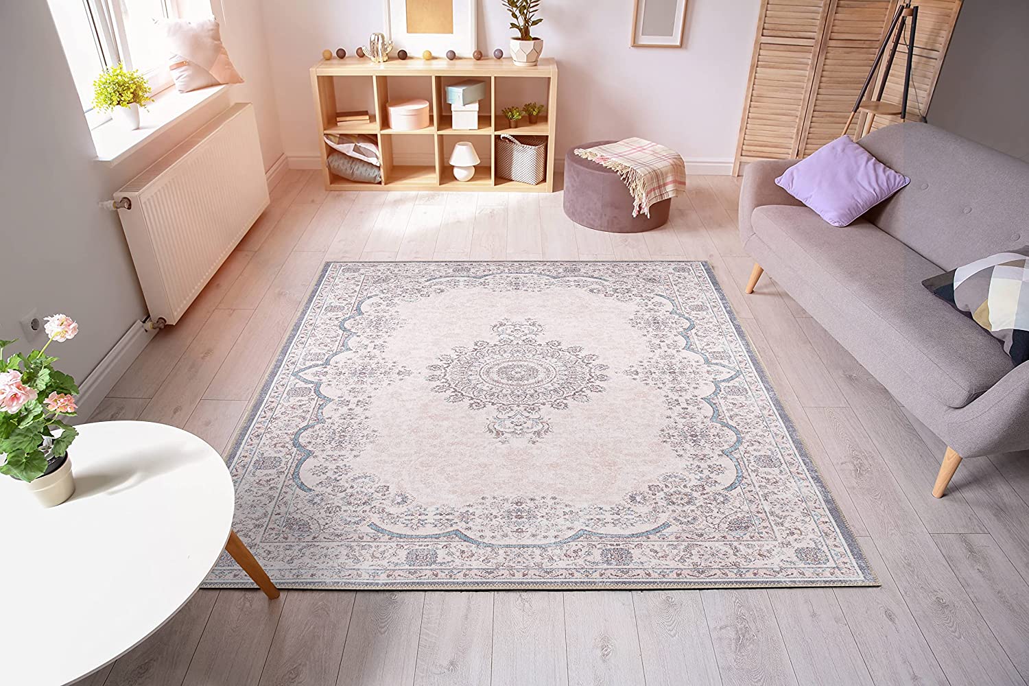 Adiva Rugs Machine Washable Area Rug