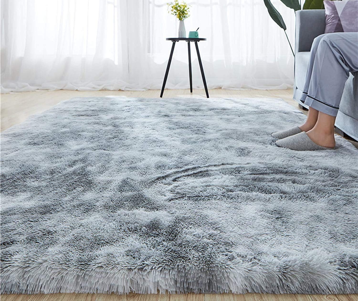 Rainlin Large and Fluffy Soft Kids Room Baby Nursery Rug