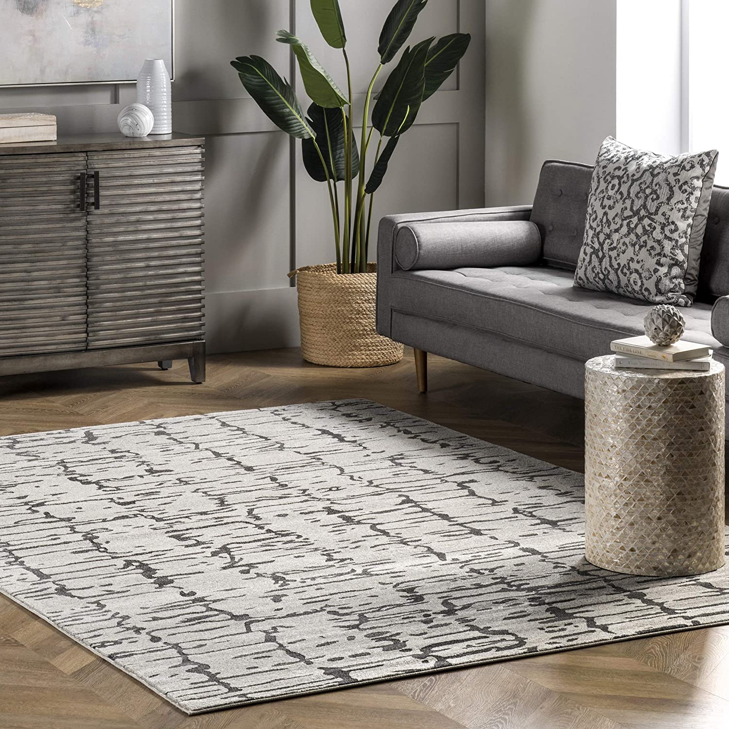 nuLOOM Maude Contemporary Abstract Area Rug