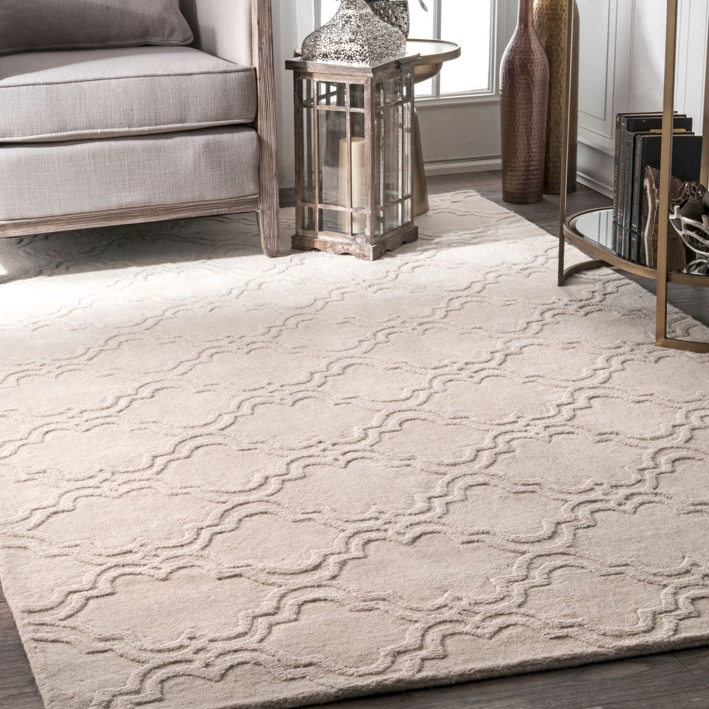 nuLOOM Wilhelmina Hand-Tufted Wool Area Rug