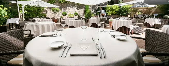 Il Cortile assiette