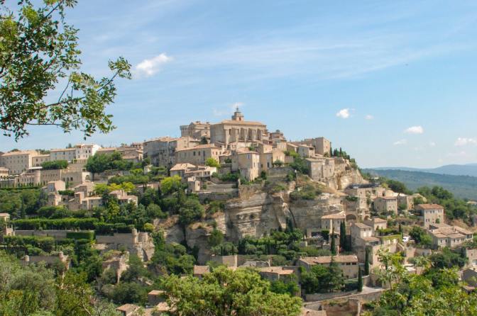 Provence village view