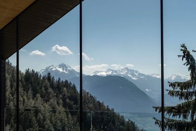 Vue des Alpes sunbed