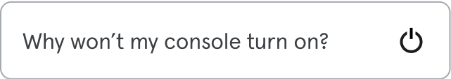 Why won't my console turn on?