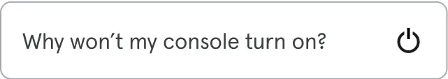 Why won't my console turn on?