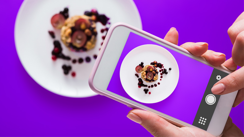 How to take the perfect food photo