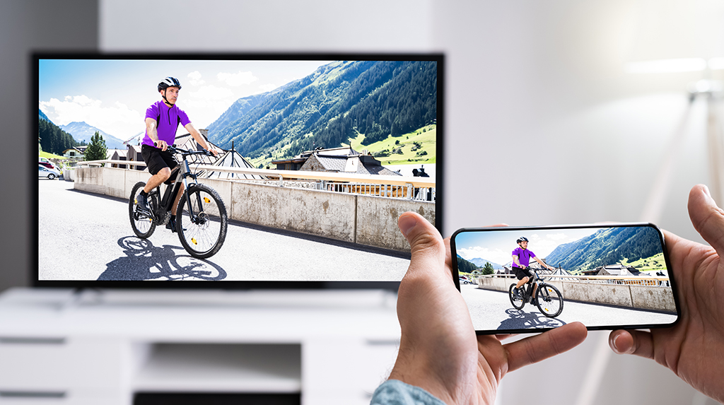 send video from iphone to android tv