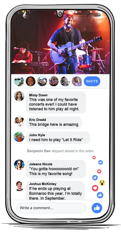 Watch Concert Facebook Watch Party
