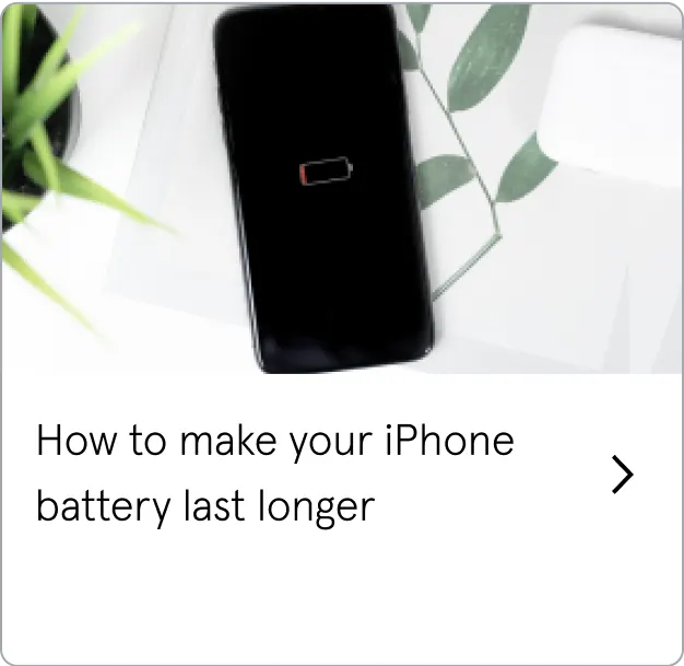 How to make your iPhone battery last longer