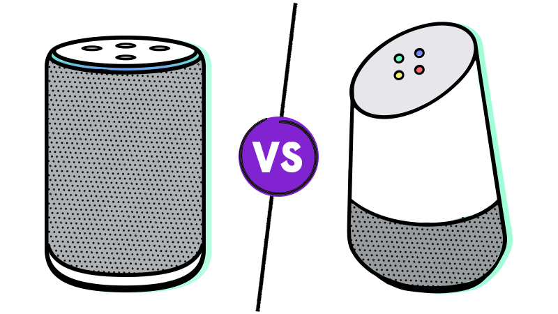 Amazon Alexa Echo vs Google Home Assistant