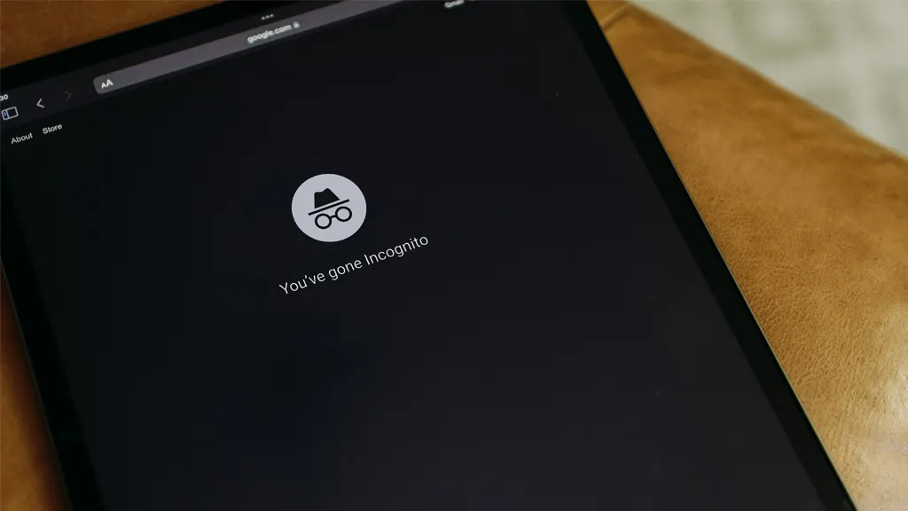 Incognito mode in Google Chrome on iPad