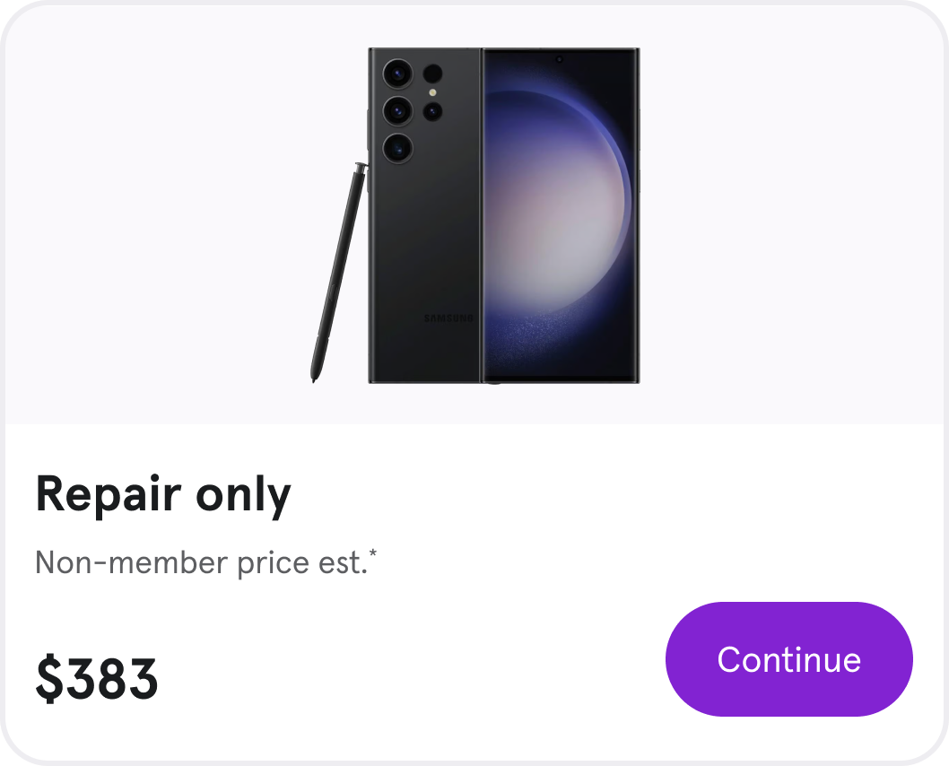 Repair only