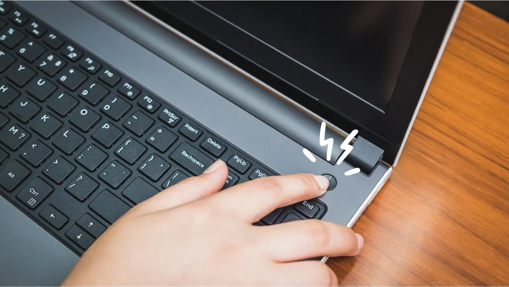 Power button being pressed not working on chromebook.