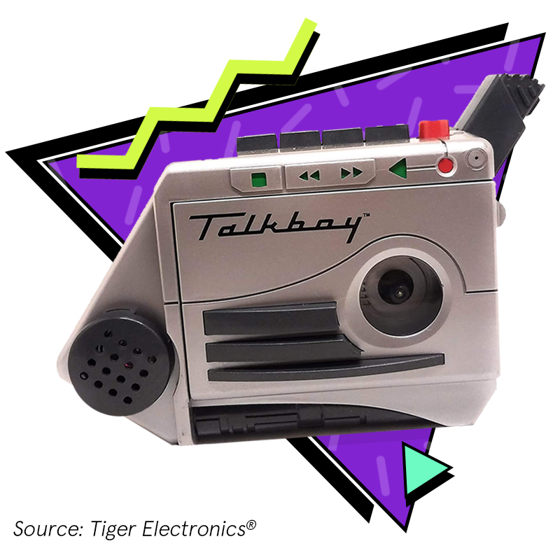 Retro Tech Talkboy