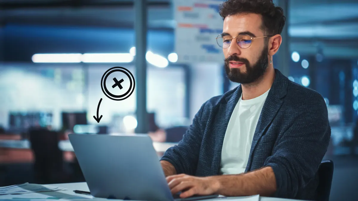 Man wiping a drive on Windows 10 or Windows 11