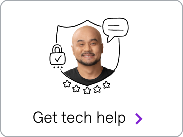 Get tech help - employee icon