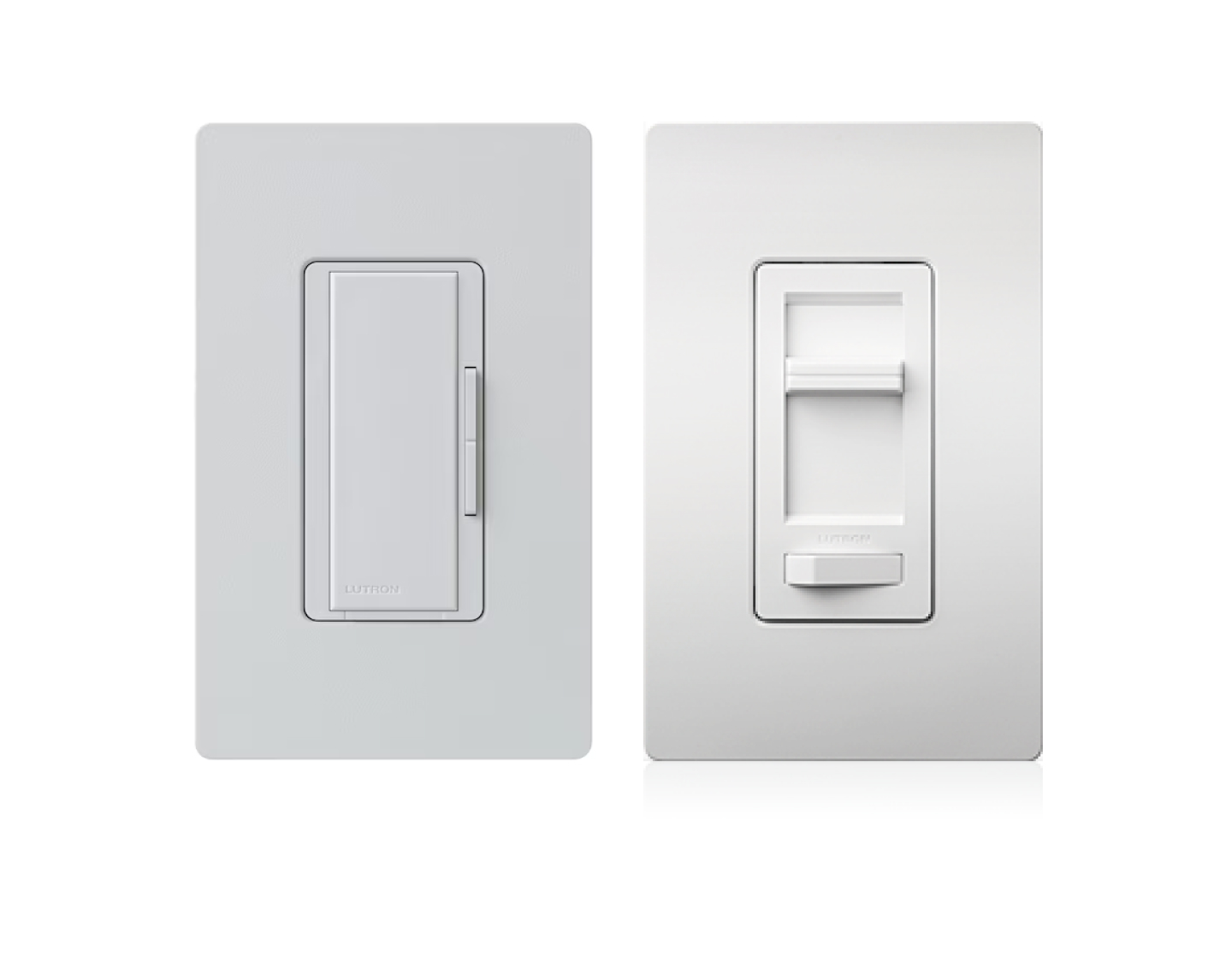 Lutron light dimmer and light switch fan control