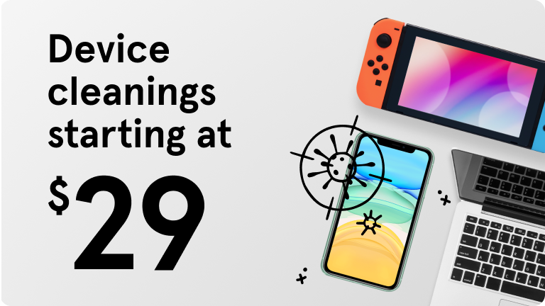 Device cleanings starting at $29