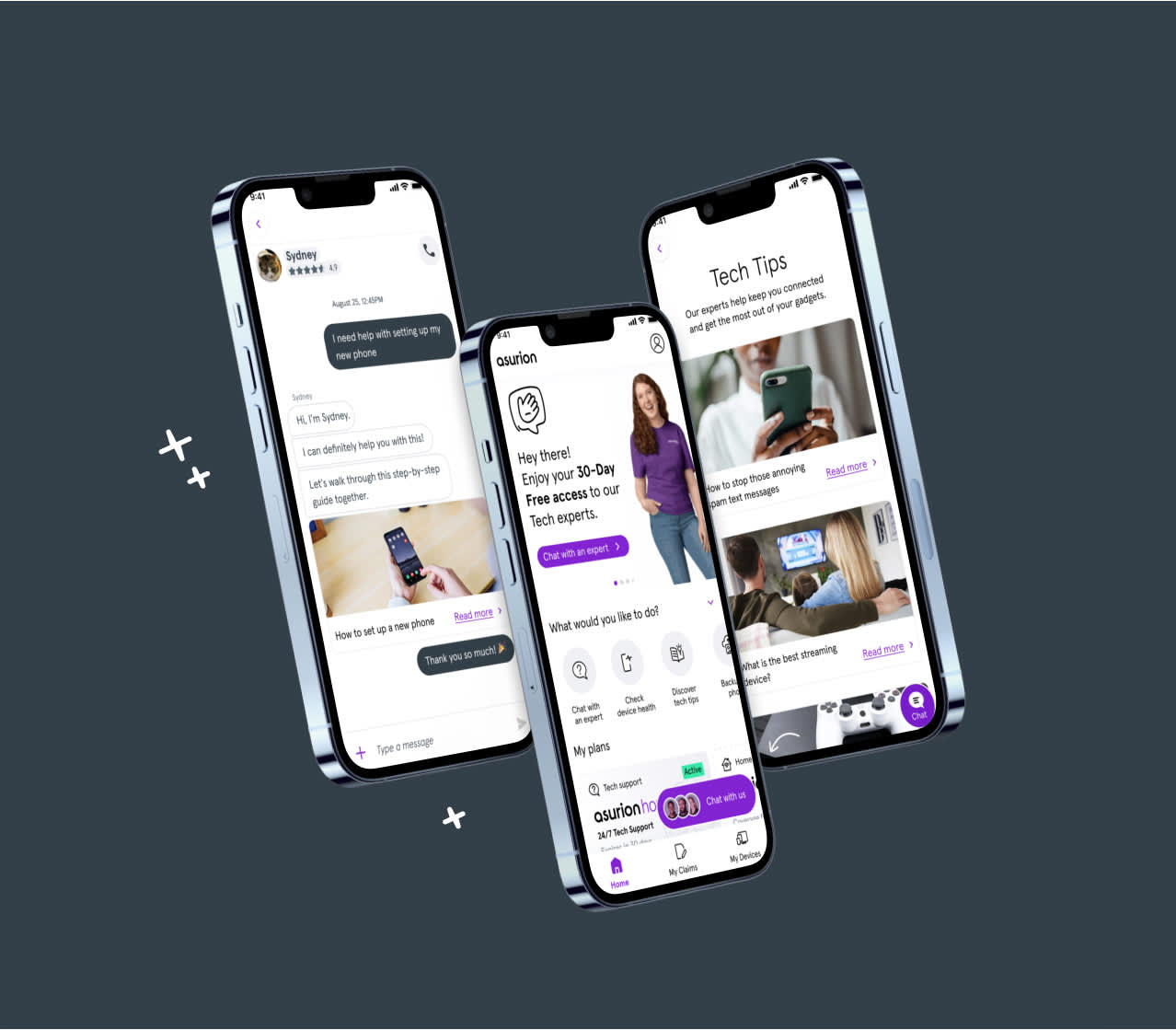 The Asurion App Access Claims, Support, & Photo Storage