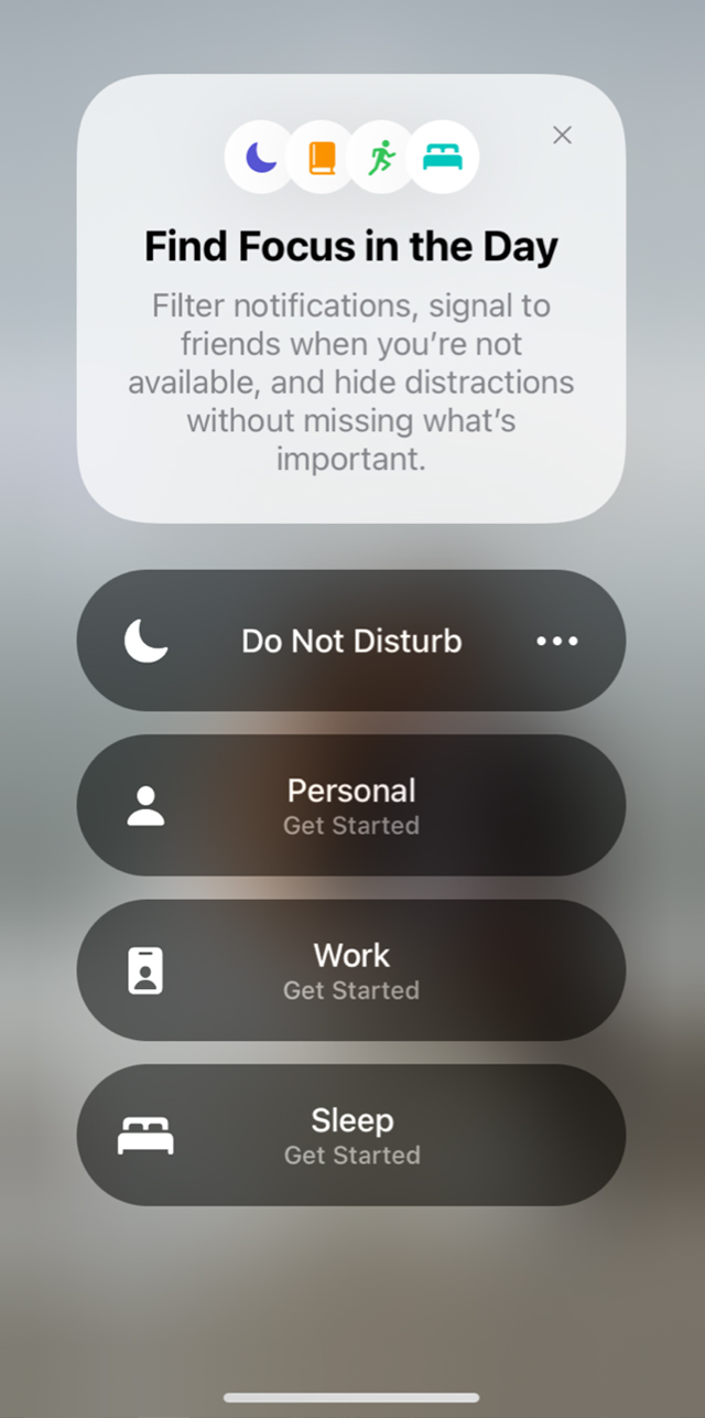 How to set up delete customize Focus mode in iOS 15