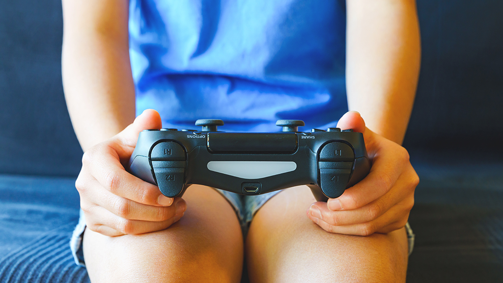 Girl best sale playstation controller