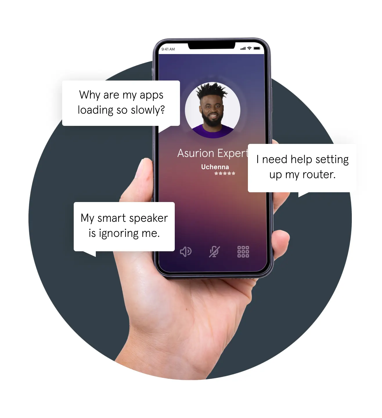 Asurion text expert help