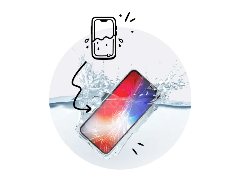Dropped a phone in water