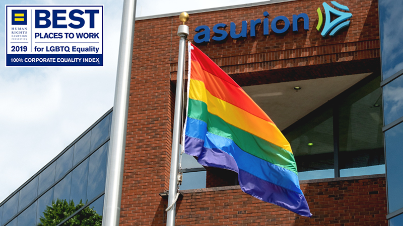 Asurion named Best Place to Work for LGBTQ Equality