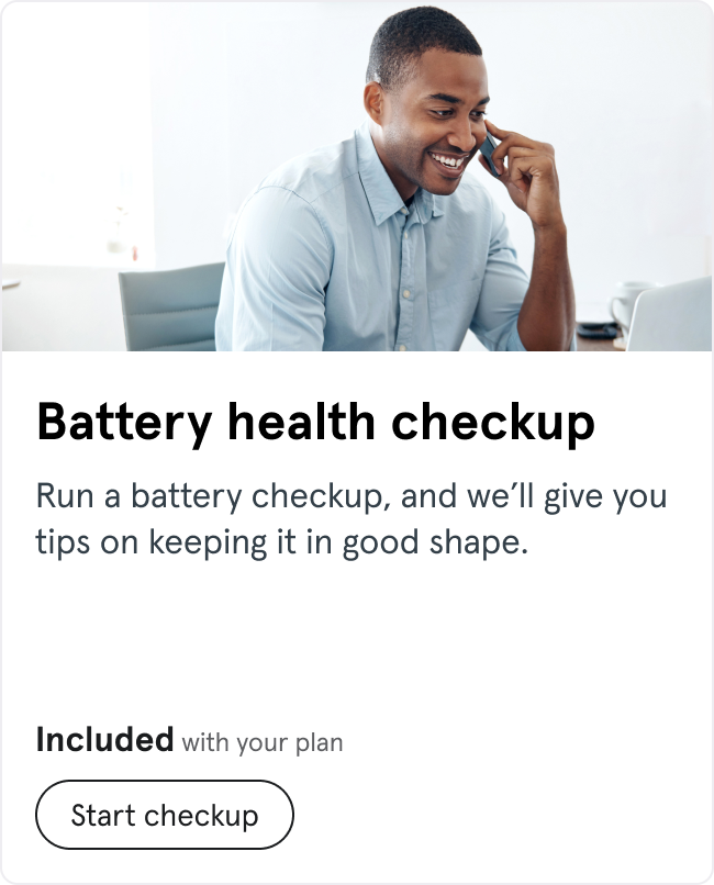 Start checkup