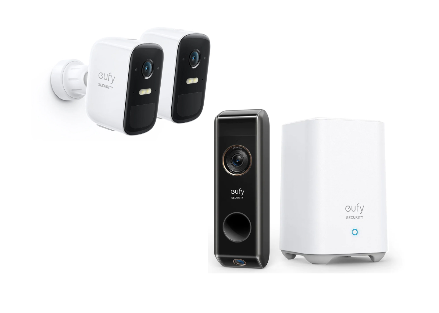 Eufy camera, video doorbell, and smart lock