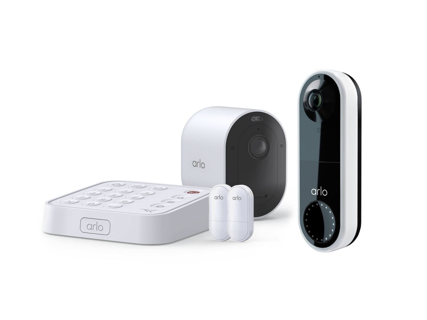 Arlo security camera, security system, and doorbell