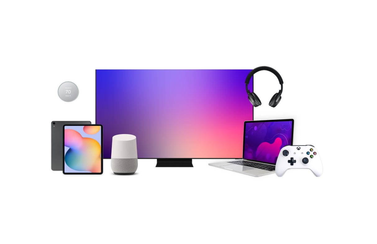 Image of various tech devices