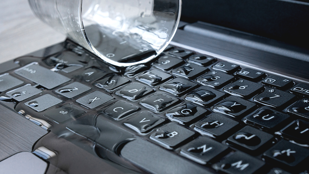 how to dry a laptop keyboard