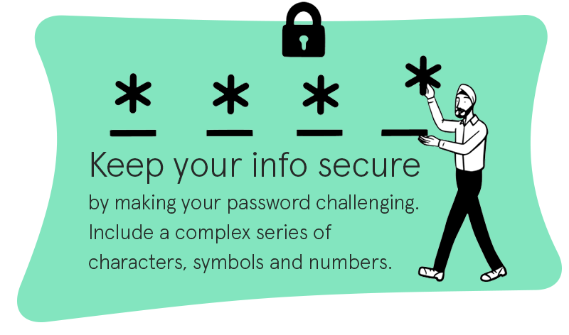 Password setup tip 1